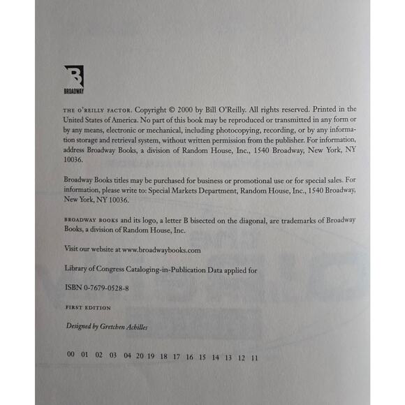 The O'Reilly Factor Hardcover Book by Bill O'Reilly - Picture 5 of 10